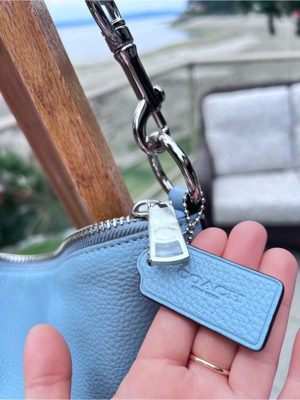 NWT Coach Abby Duffle Pebbled Leather Crossbody Bag F31507 - Picture 6 of 9